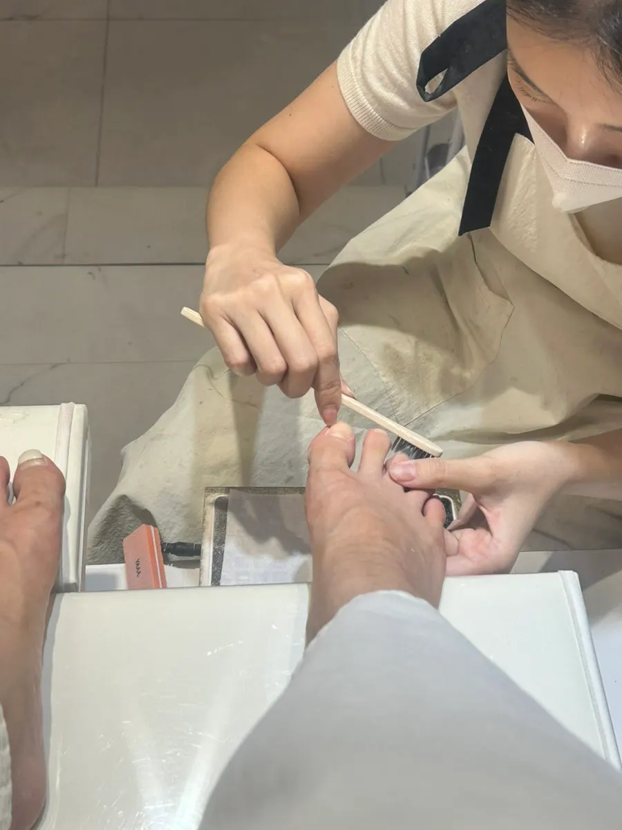 Photo of cuticle and callus care