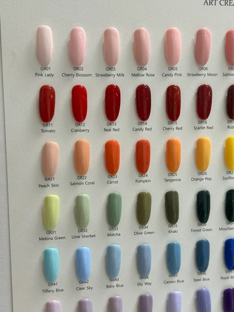 Photo of an Art Creator color chart