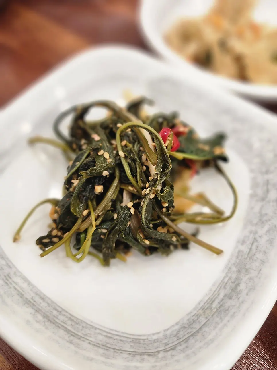 아빠찜 하남본점 기본 반찬 상차림