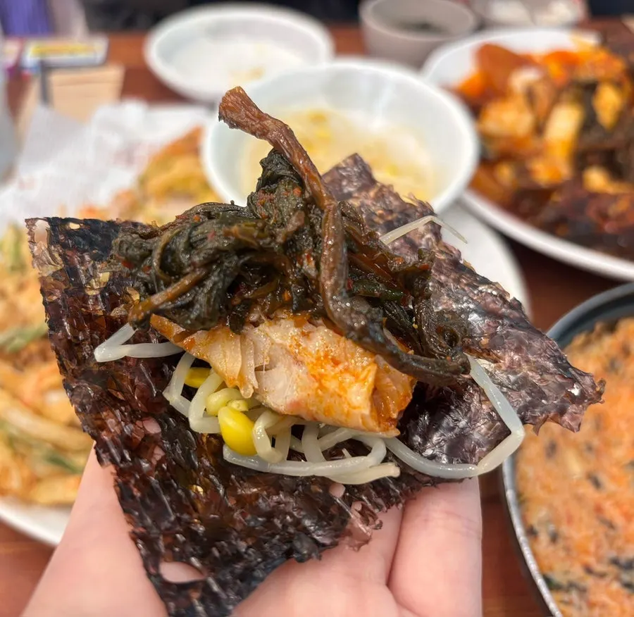 갑오징어와 코다리 양념