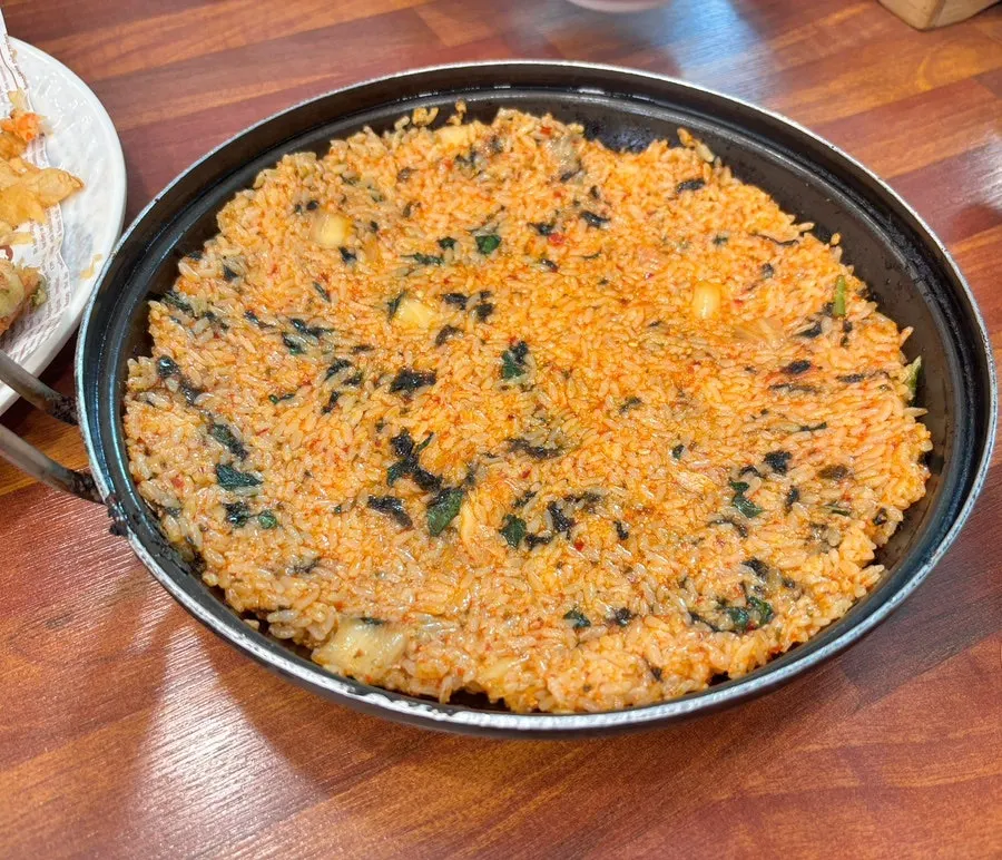 솥밥 후 만들어 먹는 누룽지
