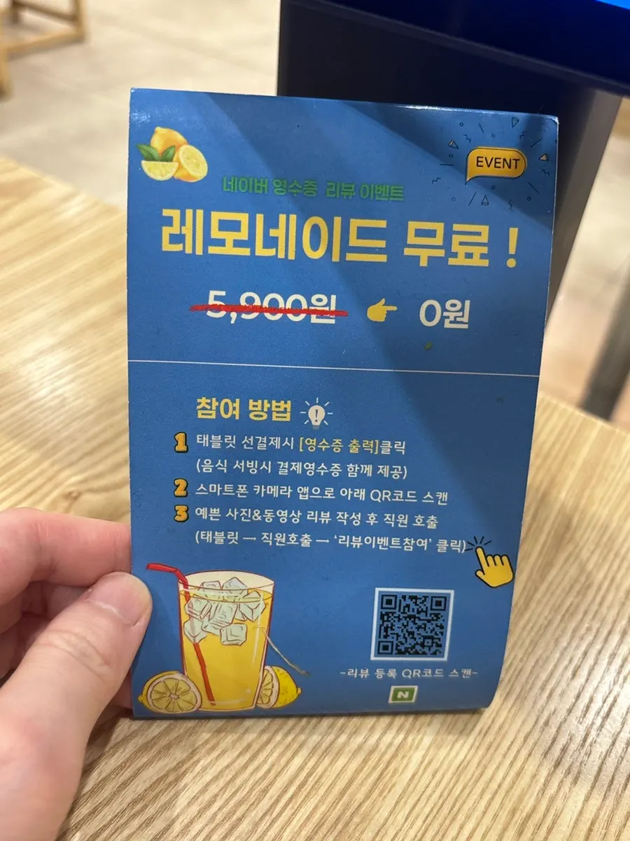 Children’s meal menu information