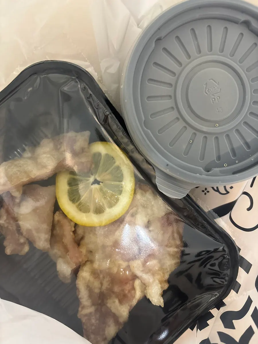 Packed leftover tangsuyuk