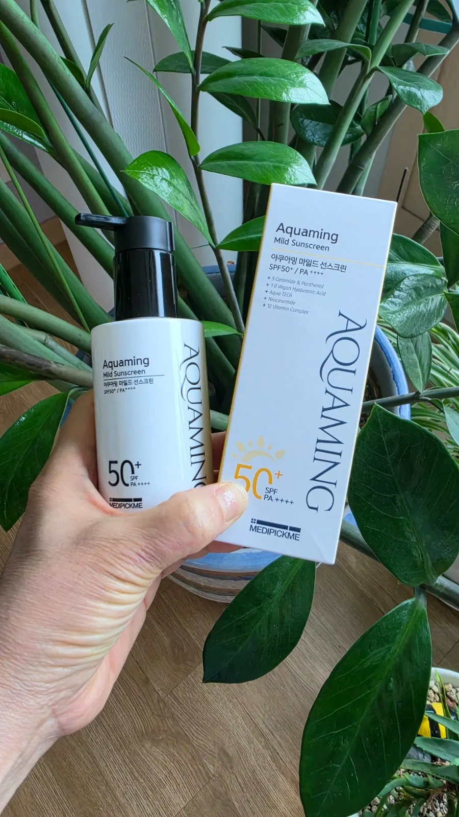 MEDIPICKME Aquaming Mild Sunscreen as a summer daily sunscreen