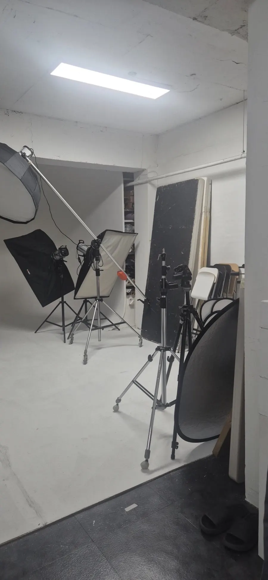 Interior studio space also available for rental