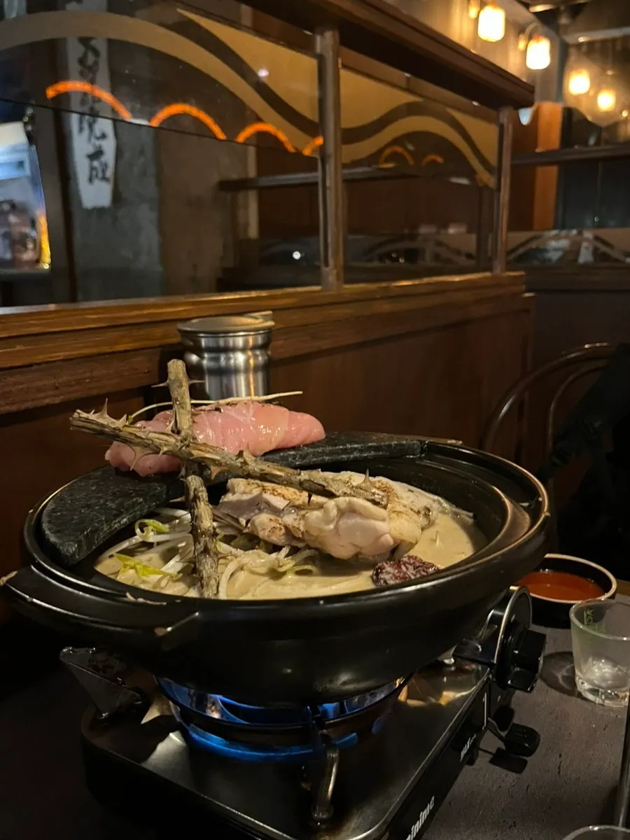 A pot of Arigyegok's perilla chicken hot pot