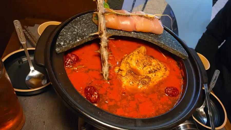 얼큰해장닭전골 한 냄비
