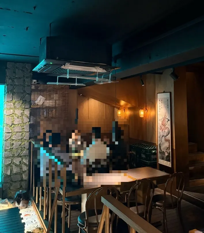 アリケゴク往十里漢陽大店の入口の風景