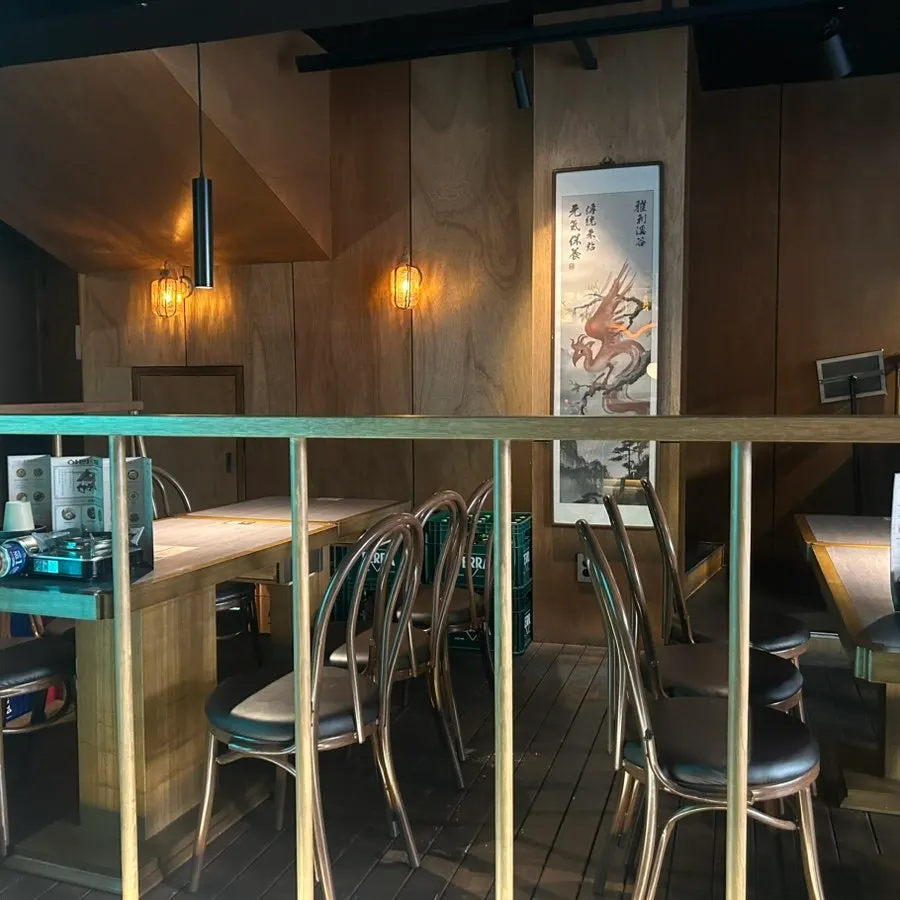 Empty first-floor interior of Ari Gyegok right after opening