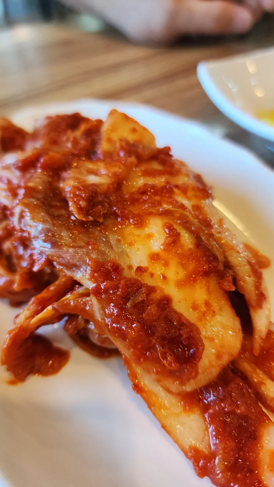 매장 한편에 마련된 반찬 셀프바