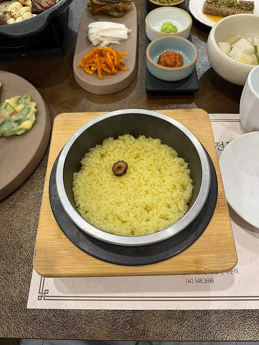 Sotbap served after the rice upgrade