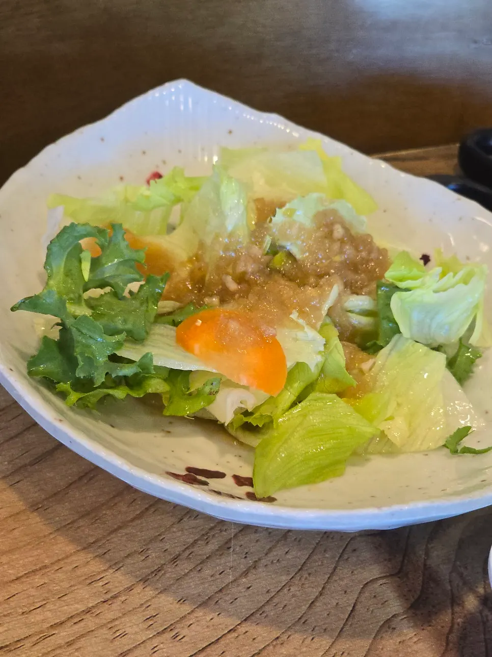 Full spread of basic side dishes at Ilpum Chamsut Galbi