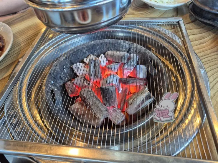 Plate of scored pork marinated galbi