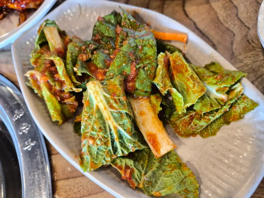 Cool muksabal side dish