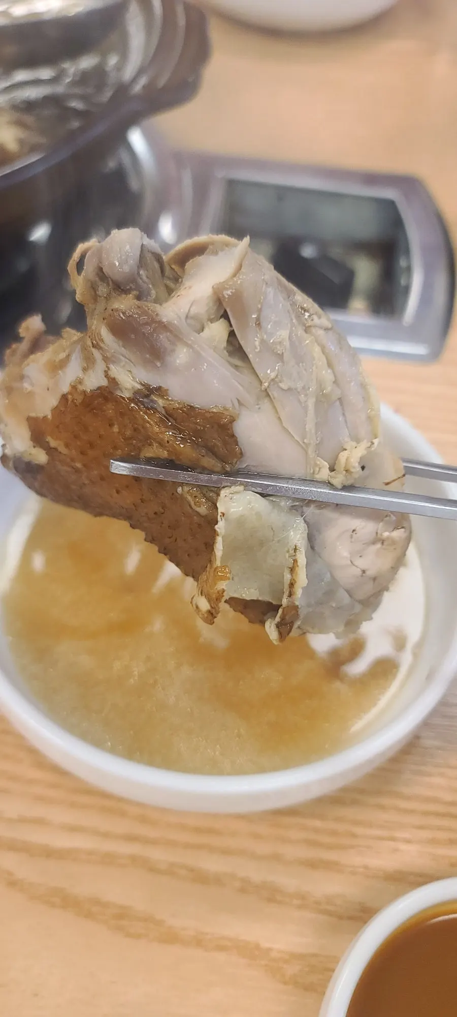따로 나온 여러 종류의 샤브샤브용 버섯