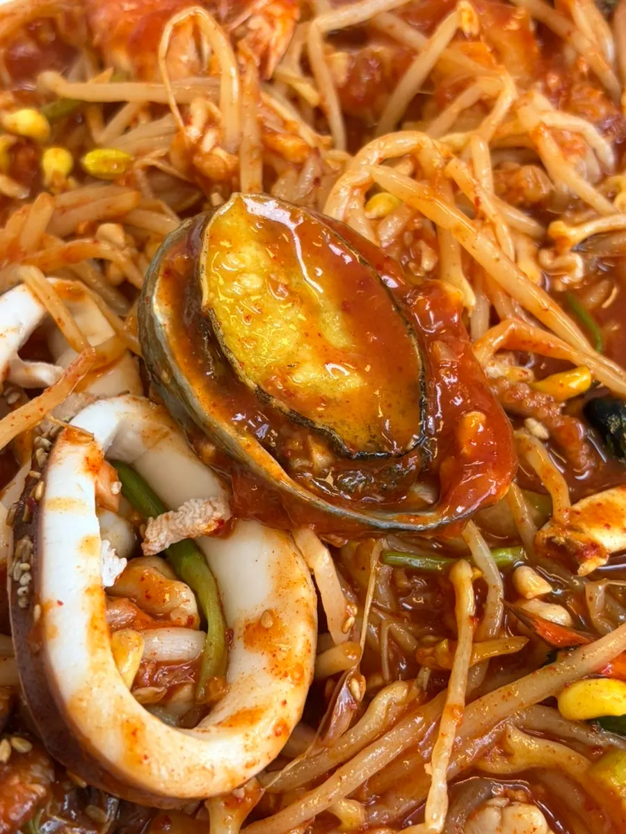Abalone in the seafood jjim