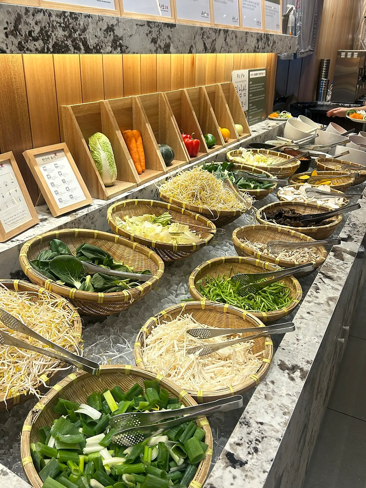 Shabu20 buffet stocked with a variety of foods