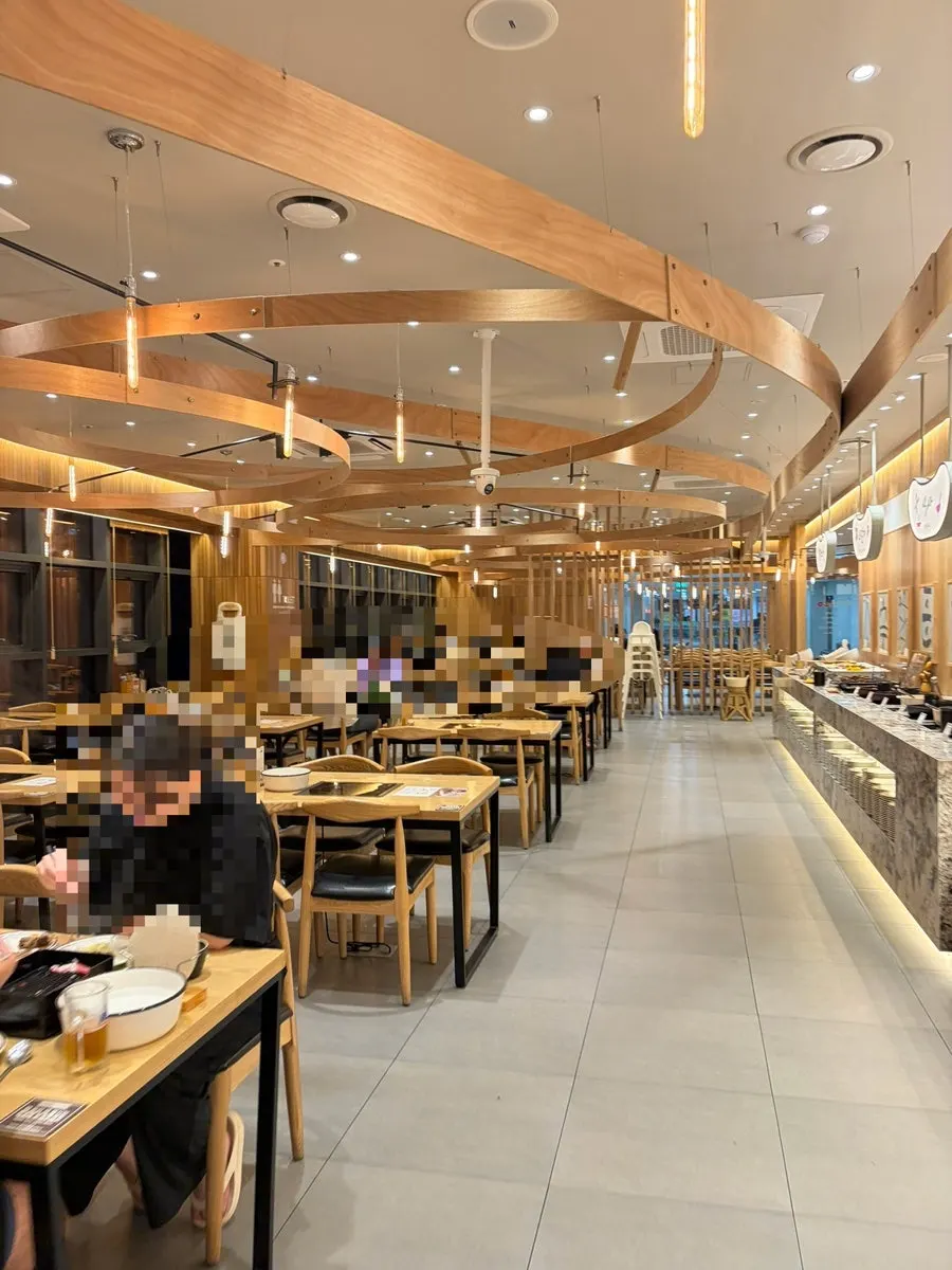 Shabu20 exterior on the second floor of Hanaro Mart