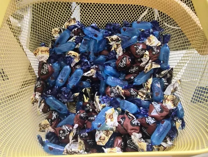 웬유바이트 음료 진열