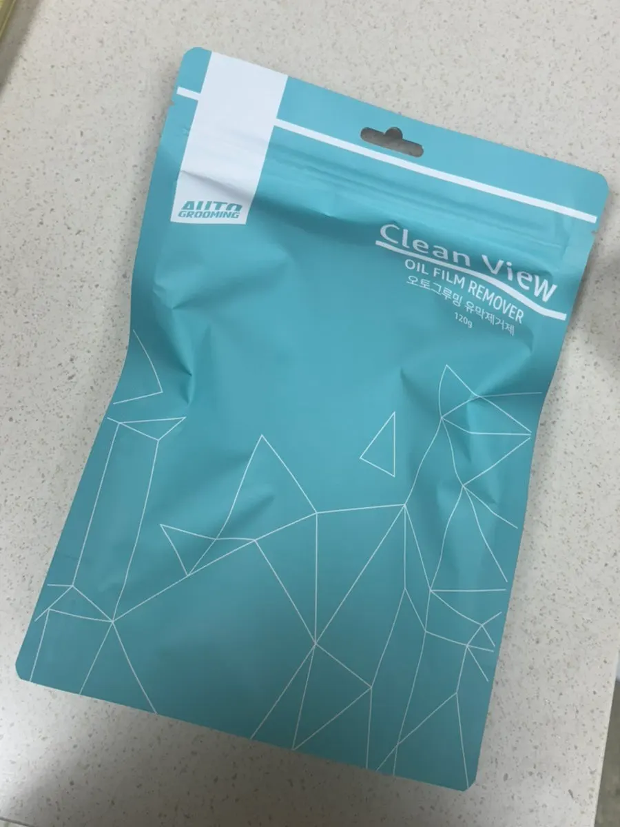 CLEAN VIEW film remover packaging received by delivery