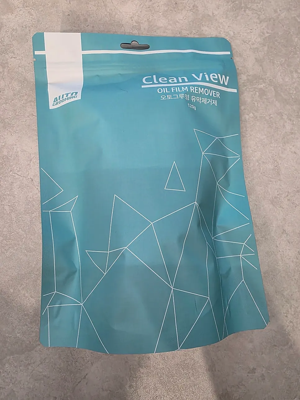 Vehicle glass and side-mirror oil-film care