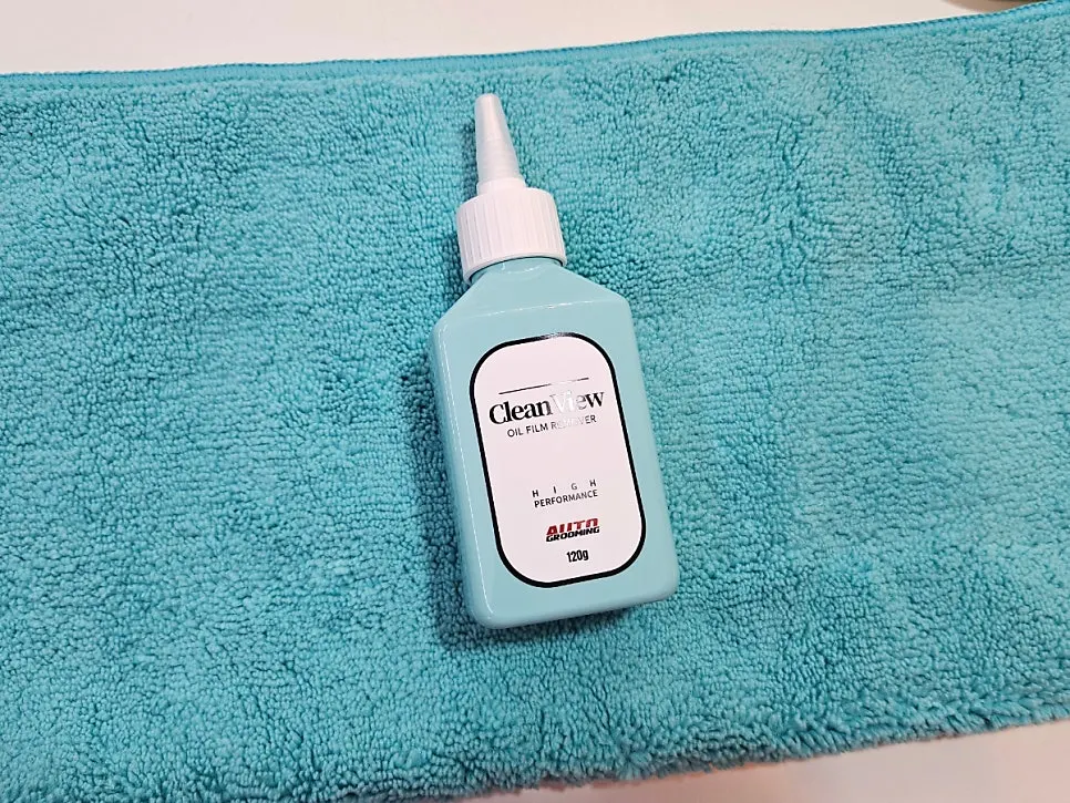 셀프 유리 관리에 사용할 클린뷰 유막제거제