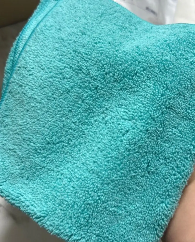 Car glass care using Clean View oil film remover