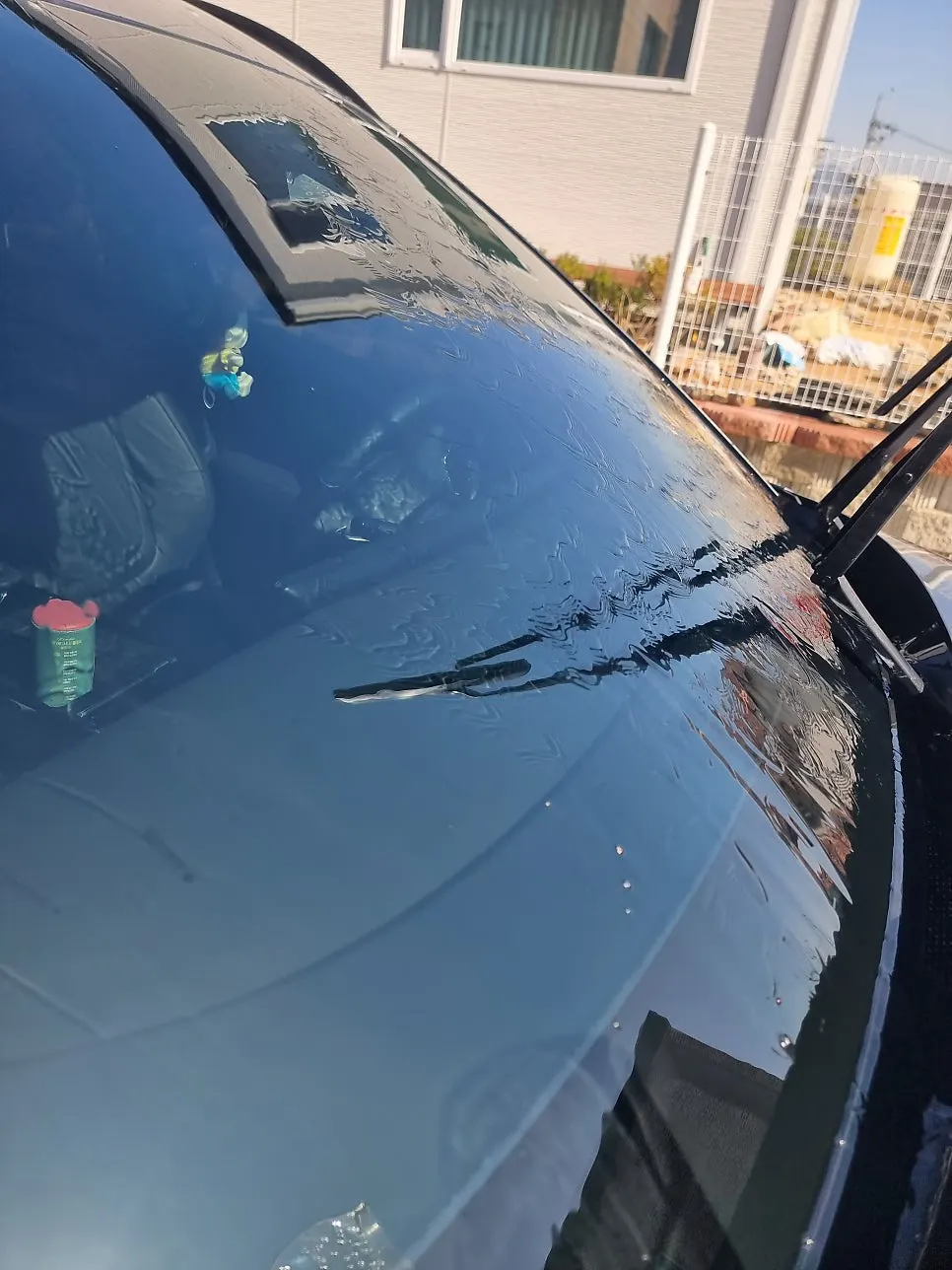Clean View oil-film remover used for a self-service car wash
