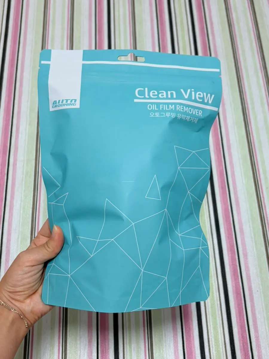 AutoGrooming oil-film remover for car glass care