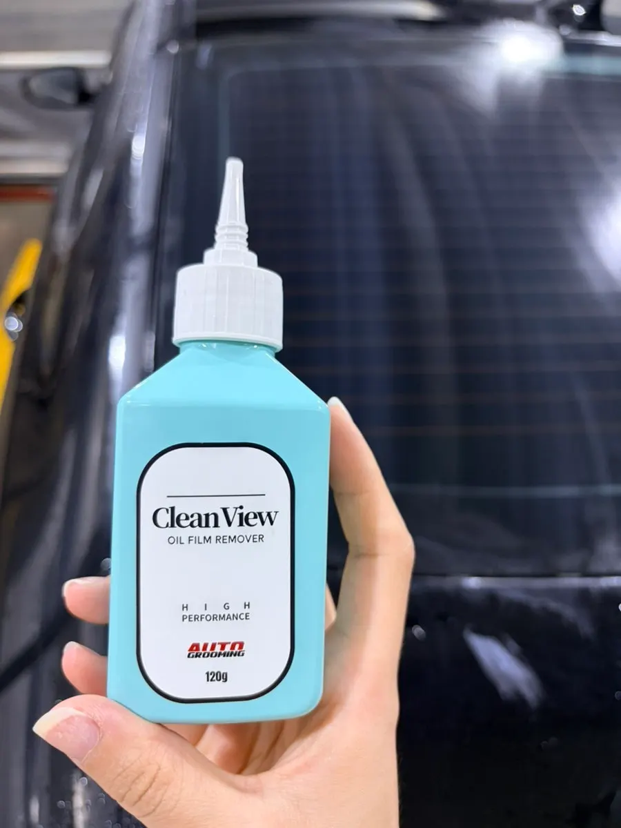 Product prepared for removing windshield oil film alone