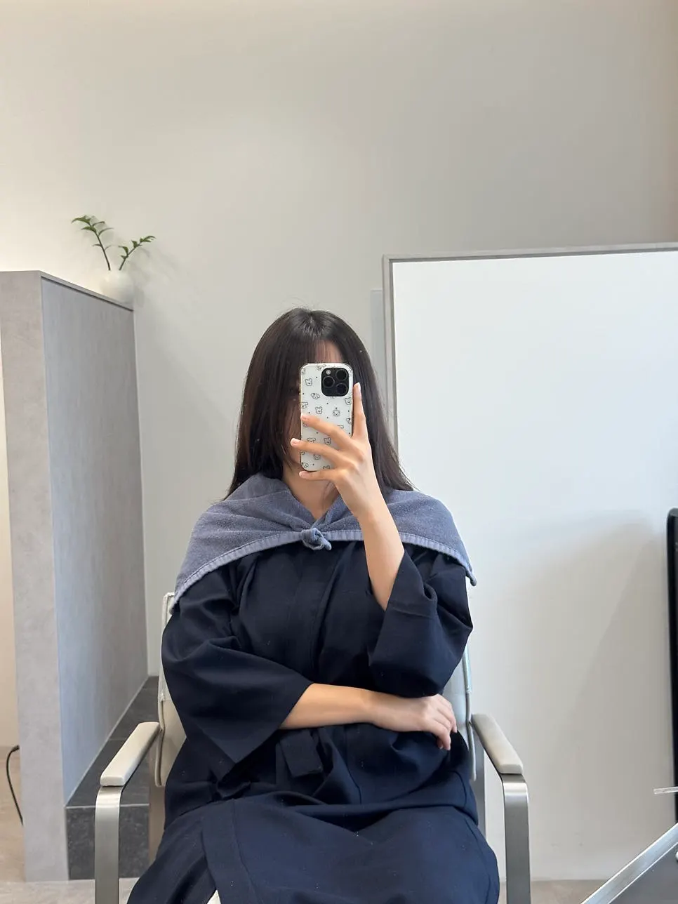 Finished layered lines after the cut