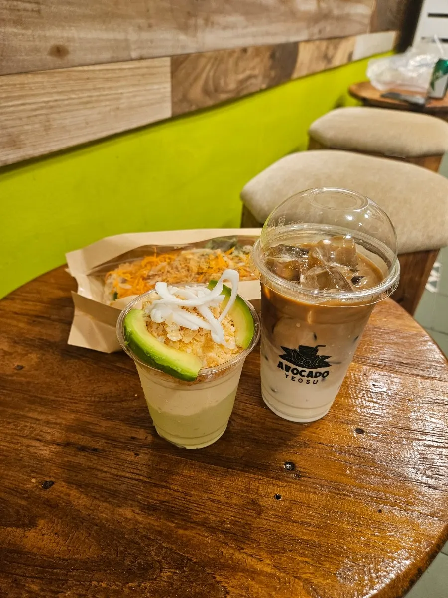 아보카도 여수 음료 사진
