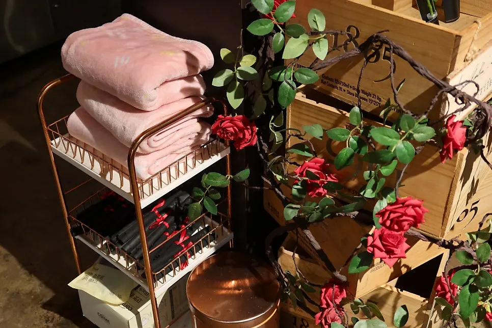 A fresh rose received for writing a receipt review