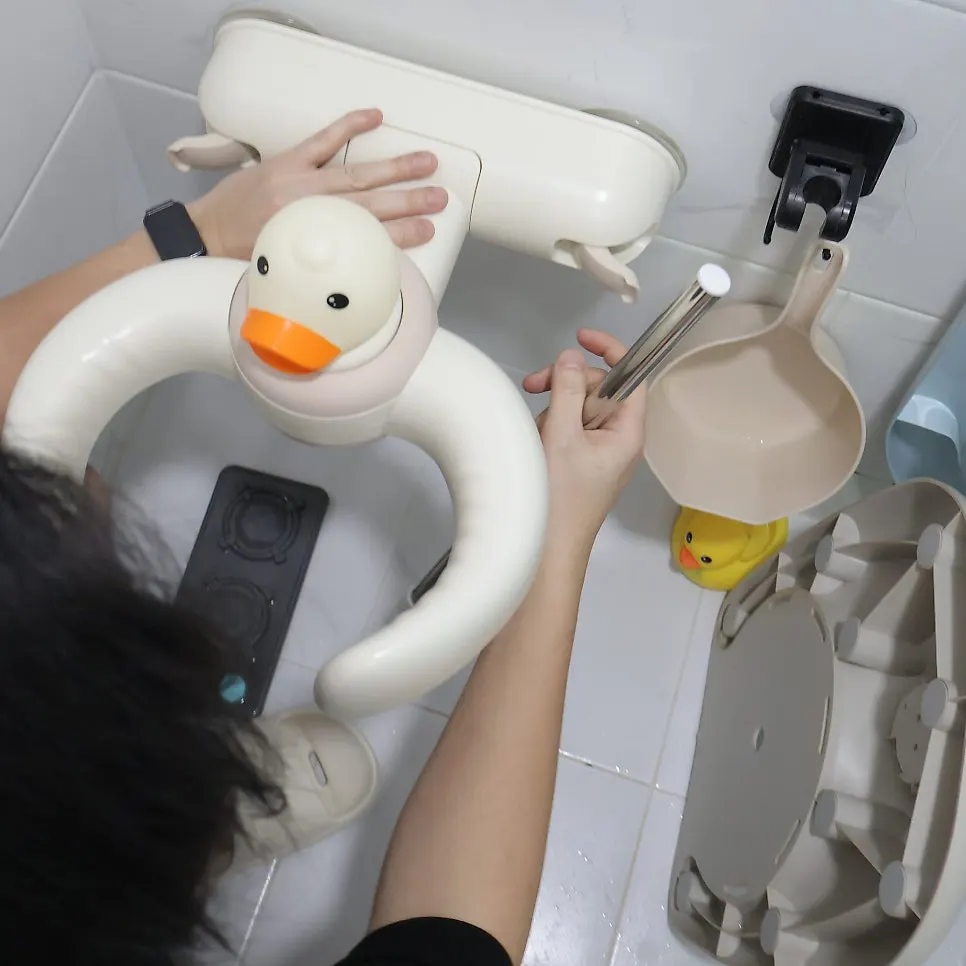 1분 안에 설치하는 부착식 목욕핸들