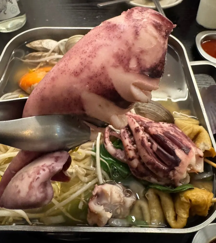 해물찜 속 꼬치 어묵