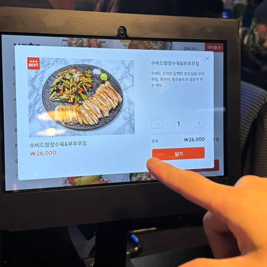 バチャ水枝店の注文した料理とお酒の一式