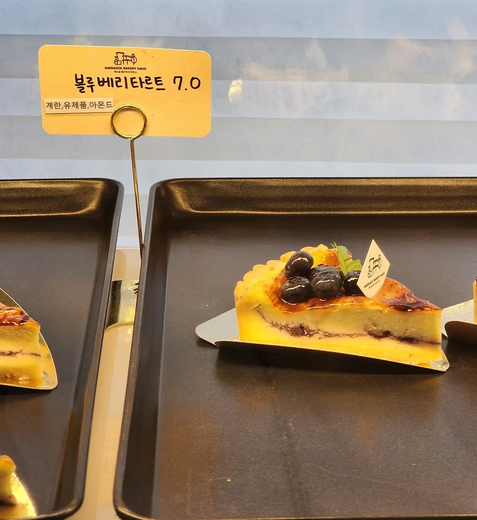 Assorted bread inside the bakery showcase