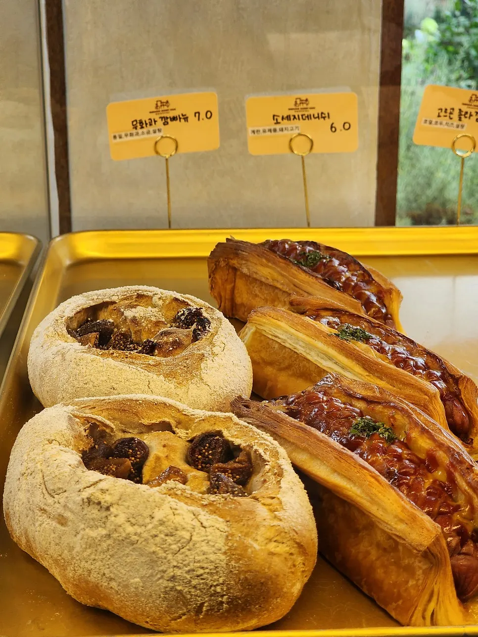 Bakery corner at Baedagol Bakery House