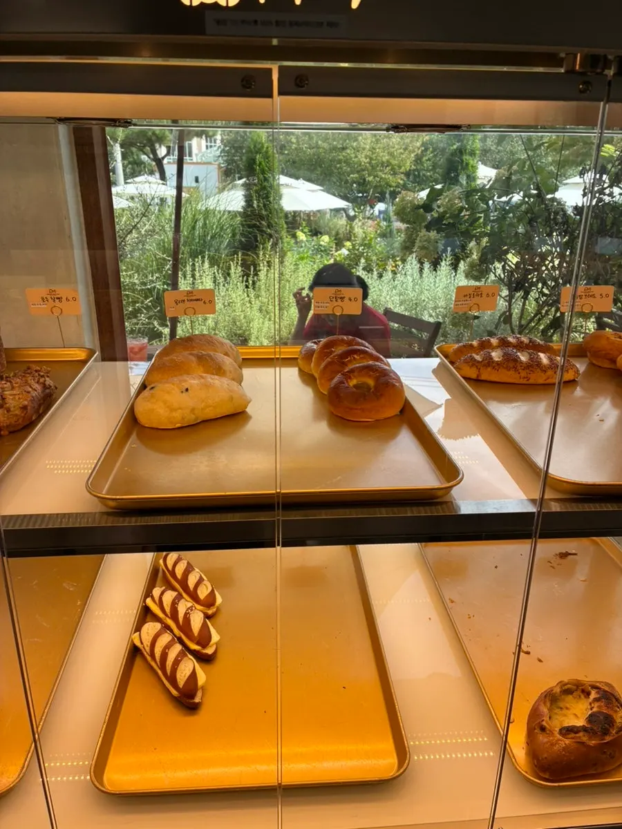 Goyang Wondang large café with hallabong roll cake and 1F/2F/rooftop spaces, Baedagol Bakery House
