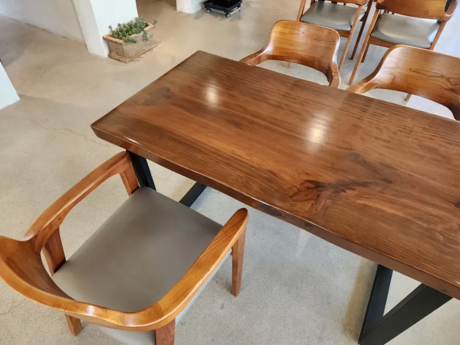 A comfortable table with a cup of coffee