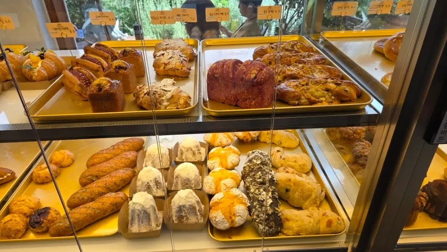 Interior space at Baedagol Bakery House