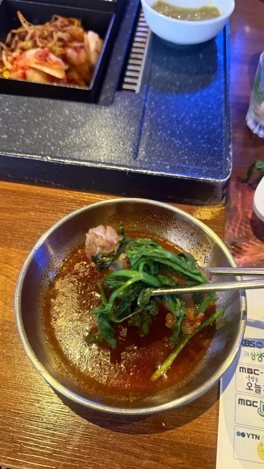 Maldon salt and salted anchovy sauce