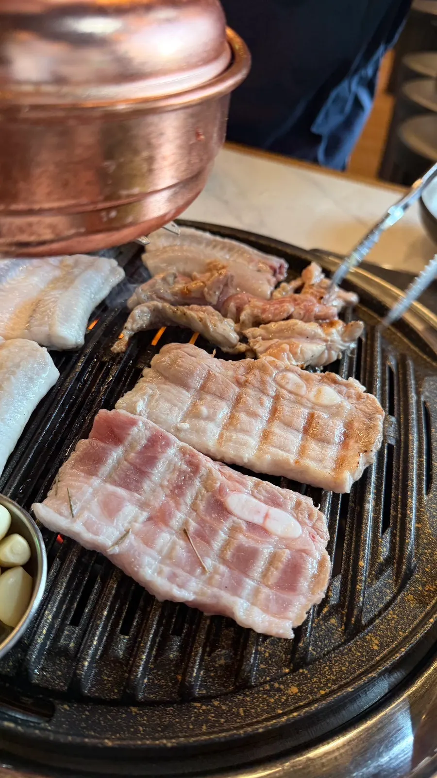 복분자주를 곁들인 송림복장어 장어 식사