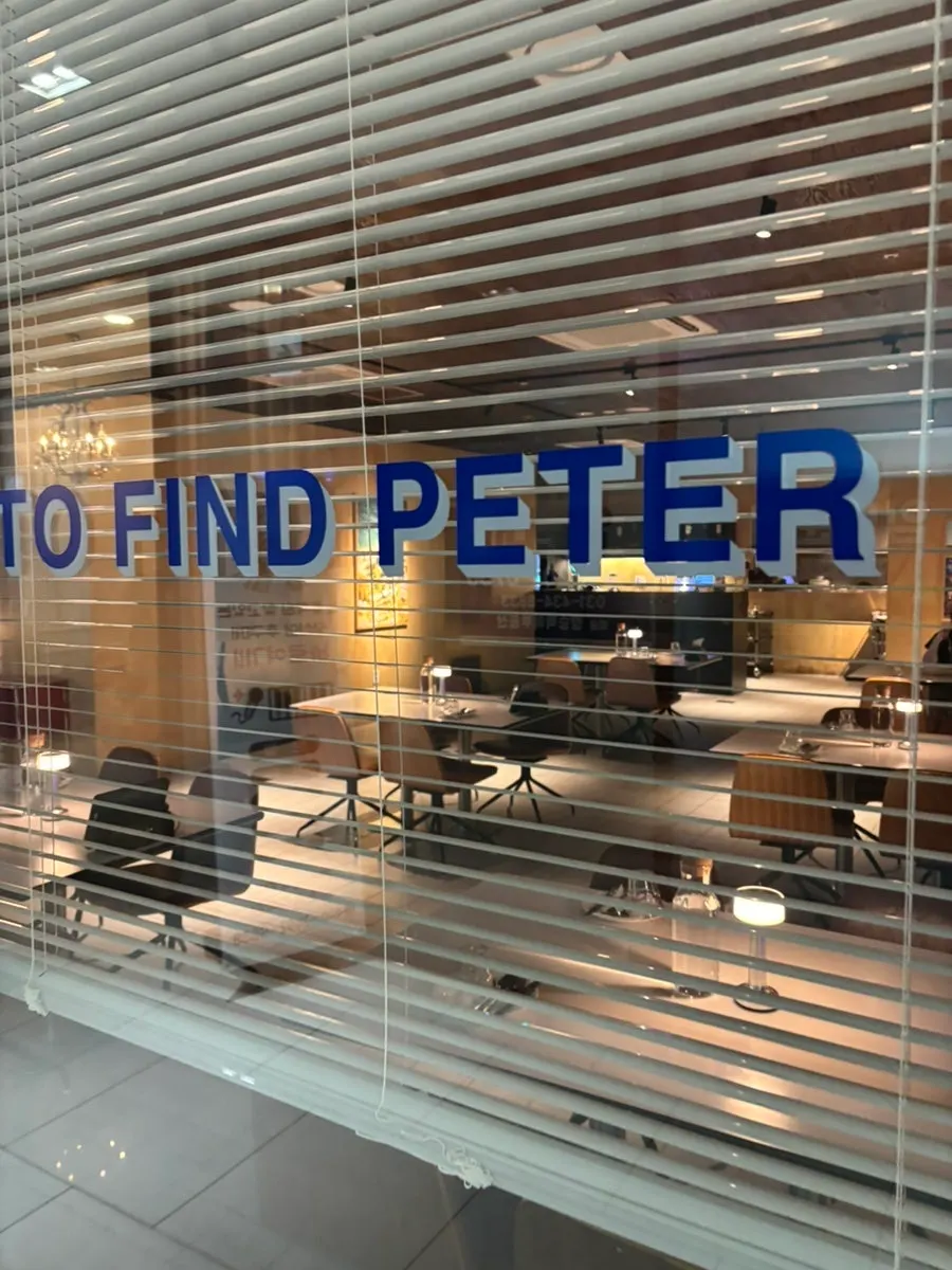 Starting a visit to Two Find Peter Baegot