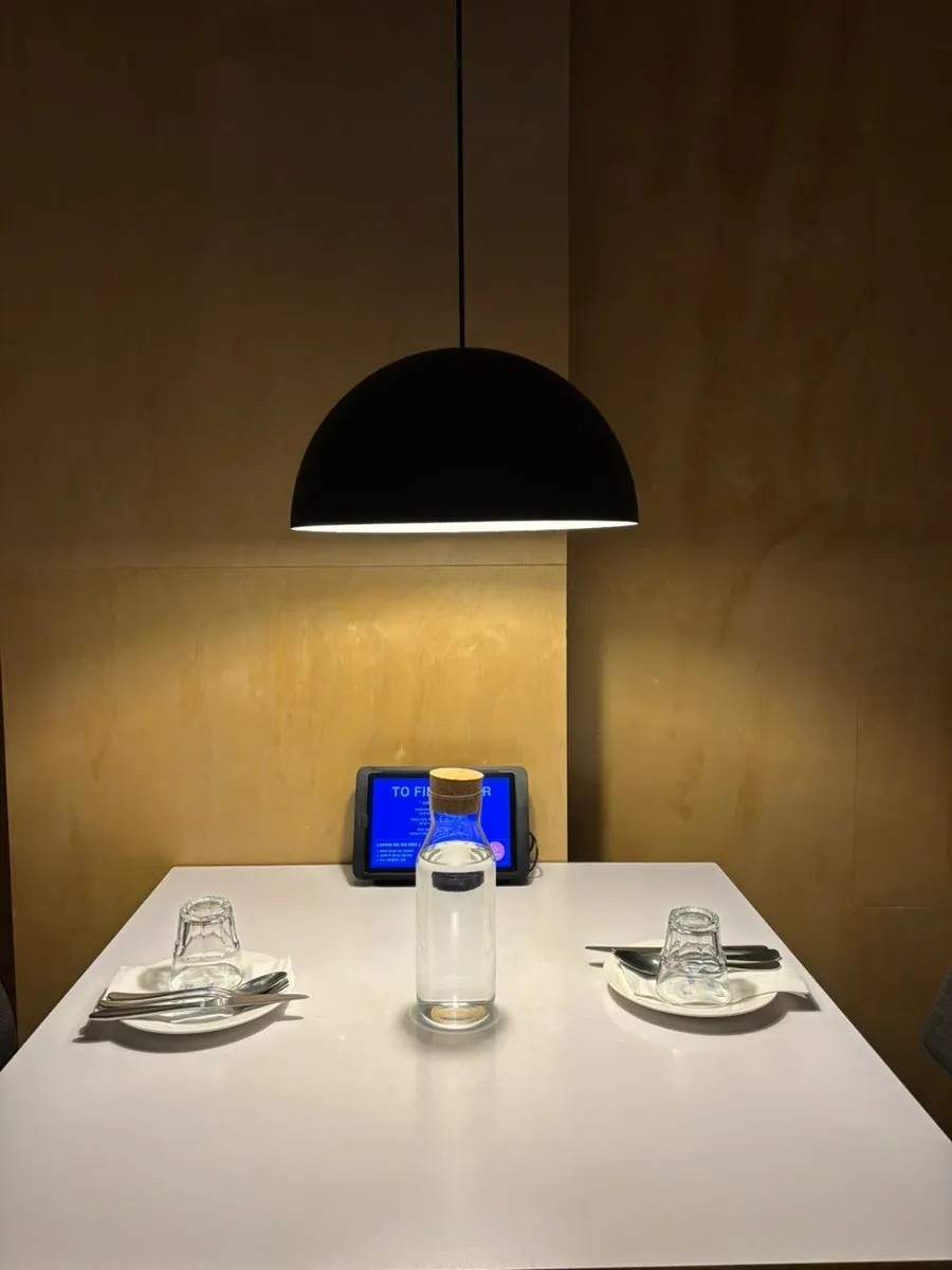 Modern dining hall interior at Two Find Peter