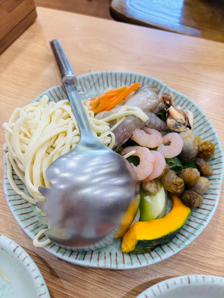보리밥과 함께 나온 열무김치