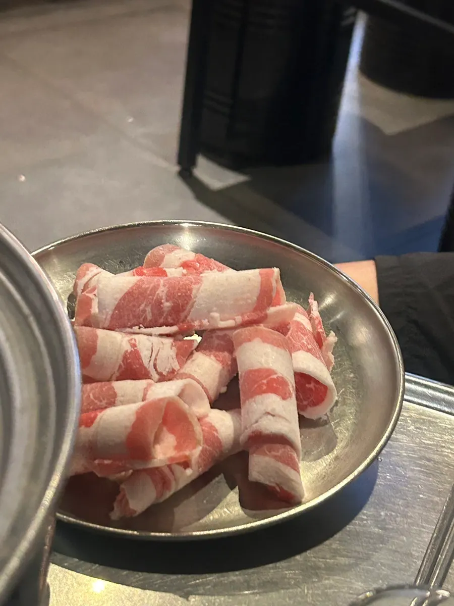 Mixed platter with gopchang, daechang, makchang and heart