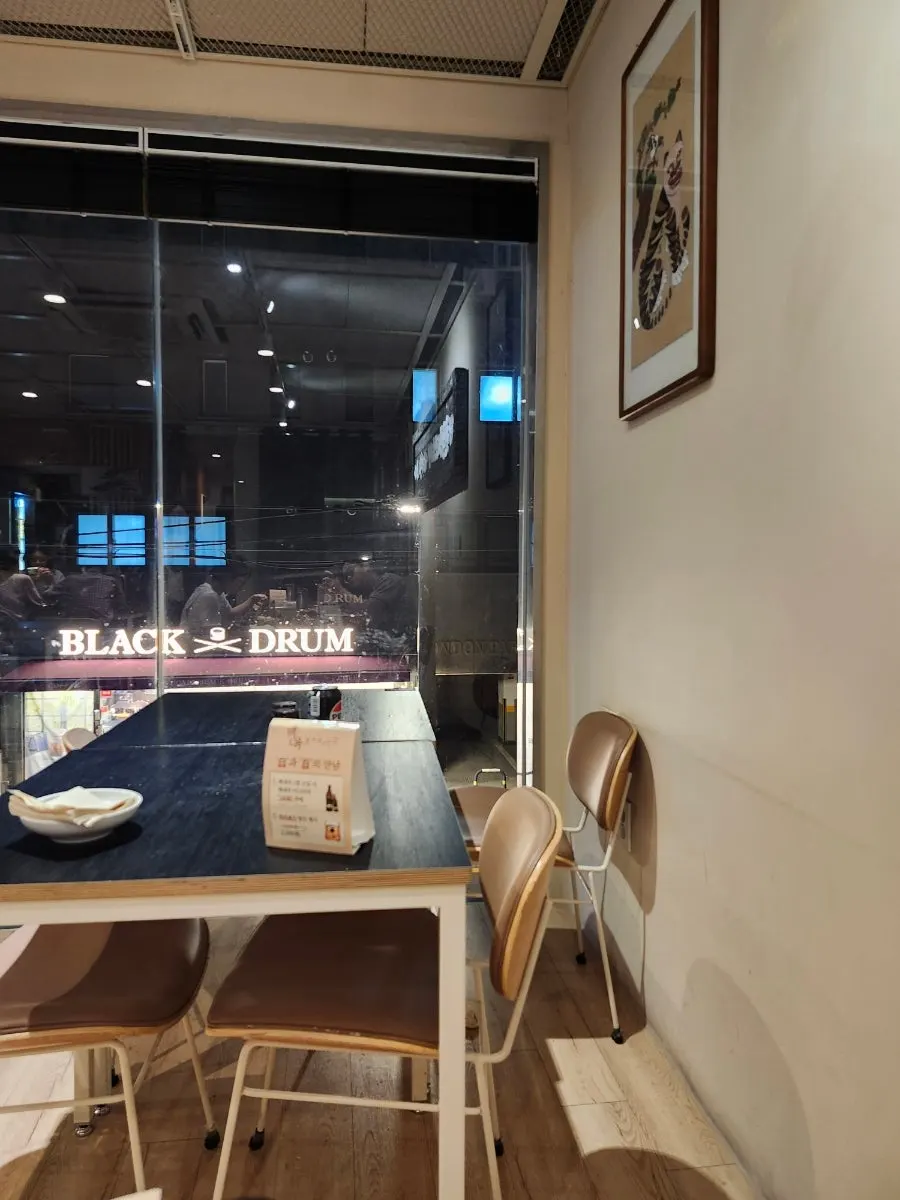 Table seating usable depending on group size