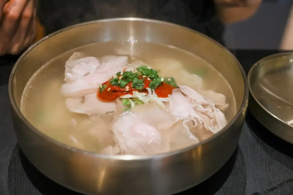 매운맛 1단계로 주문한 열곰탕