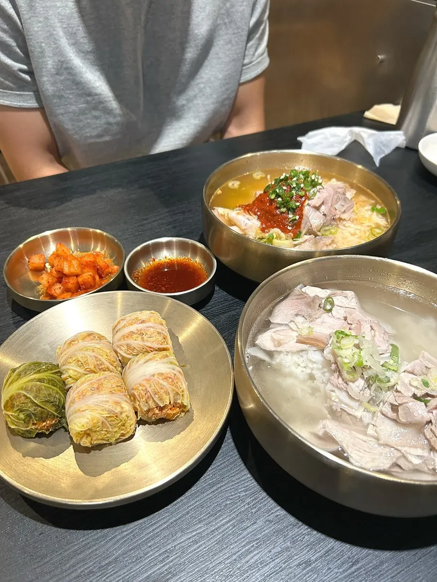 백옥 용산 한 상 차림 전체 구성